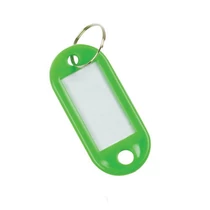 Kulcscímke 10db/csm Q-CONNECT zöld -850778011/KF10871-