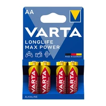 Elem ceruza LR6 1,5V 4db/csm VARTA Longlife Max Power alkáli -4706101404-