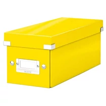 CD-tartó CLICK-N-STORE sárga LEITZ -60410016-