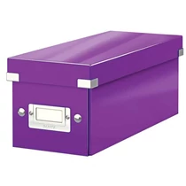 CD-tartó CLICK-N-STORE lila LEITZ -60410062-