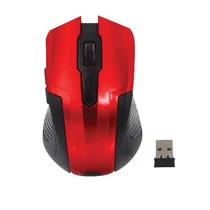 Egér optikai vezeték nélküli Silverline RF-107 piros -GESLRF107R-