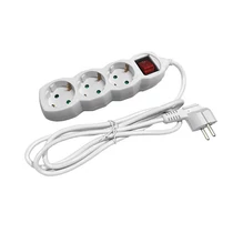 Elosztó 3-as 1,5m kapcsolóval 220V-os -EL3K15-