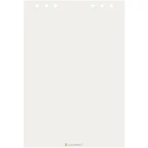 Flipchart papír sima 68x99cm 20lap/tömb újrahasznosított papírból -KF15415- Q-CONNECT