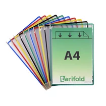 Bemutatótábla A/4 acélkeretes TARIFOLD 10db/dob vegyes -TF114009-