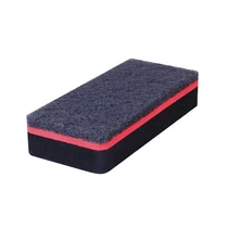 Üvegtábla törlő 130x60x26 mm mágneses, fekete SIGEL -BA188-
