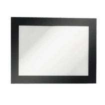 Infokeret A/6 öntapadós hátlap, mágneses előlap DURAFRAME ezüst DURABLE -487023- 2 db/tasak