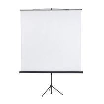 Vetítővászon hordozható állványos 180x180cm XSL17 FRANKEN -LWST218-
