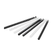Spirál 10mm fekete műanyag (Kiszerelés: 100db/csm) Q-CONNECT -KF24020-
