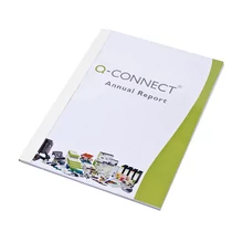 Hőkötőborító Q-CONNECT 4 mm 25-40 lap 150 micron -KF16105-
