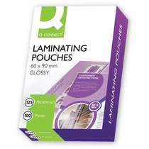 Lamináló fólia 60x90mm 125 mikron (Kiszerelés: 100db/csm) Q-CONNECT -KF01209-