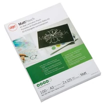Lamináló fólia A/3 matt 125 micron (Kiszerelés: 100db/csm) GBC