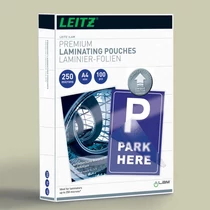Lamináló fólia LEITZ meleg UDT A/4 250 micron  (Kiszerelés: 100db/csm) -74840000-