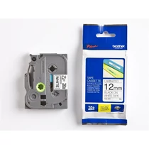 Betűnyomó kazetta 12mm Brother TZ231 szalag fehér-fekete -1041-