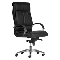 Fotel vezetői Sirio fekete bőr ANTARES