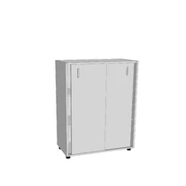 Szekrény tolóajtós F-3R.TA-80, 80x40x107,5 Bükk/világosbarna