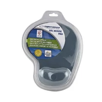 Egérpad csuklótámasszal Esperanza zselés szürke egéralátét