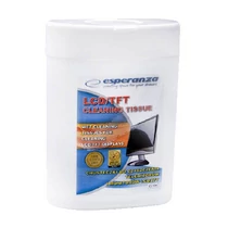 Tisztítókendő nedves ESPERANZA LCD/TFT 100db