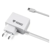 Hálózati töltő YENKEE Type-C 2A YAC-2027WH fehér