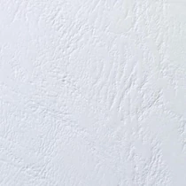 Spirálborító GBC A/4 bőrhatású 250g 100db/csomag fehér