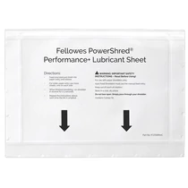 Olajozó lap FELLOWES Powershred iratmegsemmisítőkhöz 10 db-os csomag