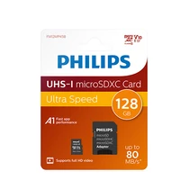 Memóriakártya PHILIPS Micro SDHC 128GB Class 10 +adapter