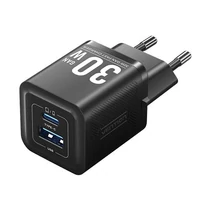 Hálózati töltő VENTION USB-C+A fekete