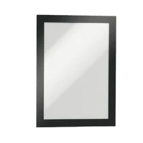 Infokeret A/5 öntapadós hátlap, mágneses előlap DURAFRAME 2 db/csomag 487101 ezüst-fekete