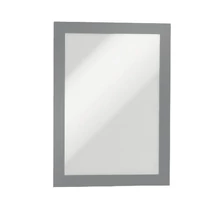 Infokeret A/5 öntapadós hátlap, mágneses előlap DURAFRAME 2 db/csomag 487123 ezüst-ezüst