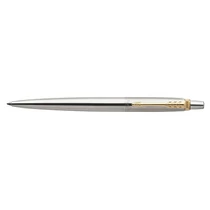 Golyósirón Parker Jotter rozsdamentes acél golyóstoll arany klipsz, díszdobozban -7010146001-