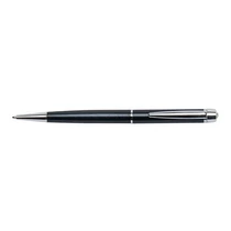 Golyósirón Lille Pen 14cm, fehér SWAROVSKI kristállyal fekete golyóstoll ART Crystella