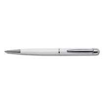 Golyósirón Lille Pen 14cm, fehér SWAROVSKI kristállyal fehér golyóstoll ART Crystella