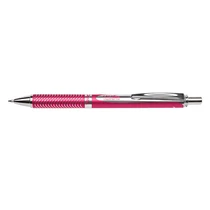 Rollerirón Pentel Energel prémium fém piros test/kék tinta 0.35mm BL407B-A zseléstoll