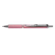 Rollerirón Pentel Energel prémium fém rózsaszín test/kék tinta 0.35mm BL407P-A zseléstoll