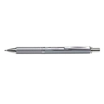 Rollerirón Pentel Energel prémium fém ezüst test/kék tinta 0.35mm BL407-A zseléstoll