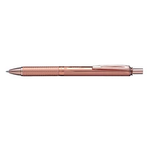 Rollerirón Pentel Energel prémium fém, rosegold test/kék tinta 0.35mm BL407PG-A zseléstoll