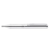 Golyósirón  ZEBRA SL-F1 0,7mm összecsukható royal silver metál ezüst golyóstoll