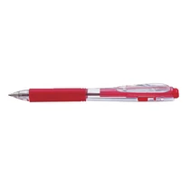 Golyósirón Pentel BK437 0,35mm háromszög fogózóna piros golyóstoll