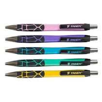 Golyósirón ROCK pastell mix FANDY 0,7 mm kék tintával