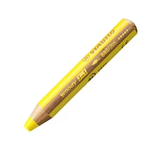 Pasztell STABILO Woody 3in1 krétaceruza sárga -880/205-
