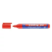Marker permanent Edding Pigment 30 piros alkoholos filc