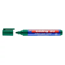 Marker permanent Edding Pigment 30 zöld alkoholos filc