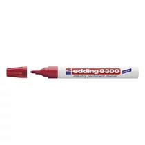 Marker permanent Edding 8300 ipari piros