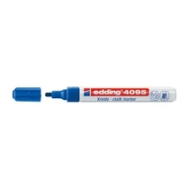 Üvegreíró marker EDDING 4095 vékony kék D10 -7580140002- folyékony kréta