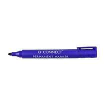 Marker permanent kerek kék alkoholos filc Q-CONNECT -KF26046- Marker permanent kerek kék alkoholos filc Q-CONNECT -KF26046-
