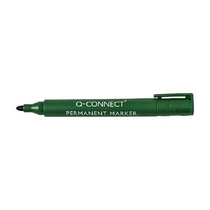 Marker permanent kerek zöld alkoholos filc Q-CONNECT -KF01773- Marker permanent kerek zöld alkoholos filc Q-CONNECT -KF01773-