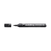 Marker permanent Edding 2000 fekete alkoholos filc -7580107001-