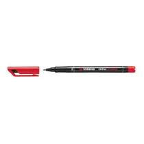 OHP marker STABILO F 842 piros alkoholos filc