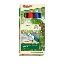 Marker Permanent EDDING 21 Ecoline 4db-os készlet alkoholos filc -7580175004-