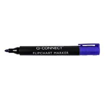 Flipchart marker kerek végű kék Q-CONNECT -KF15393-