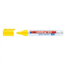 Üvegreíró marker EDDING 95  2-3 mm D10 sárga